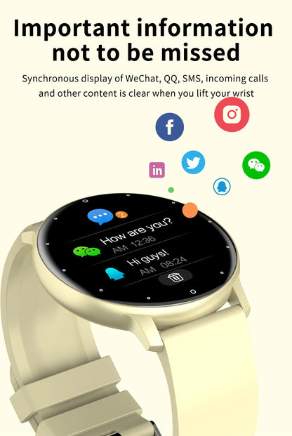 🔥 Smartwatch with All the Features – Without the High Price! Touch Screen, Fitness, Waterproof 🔥