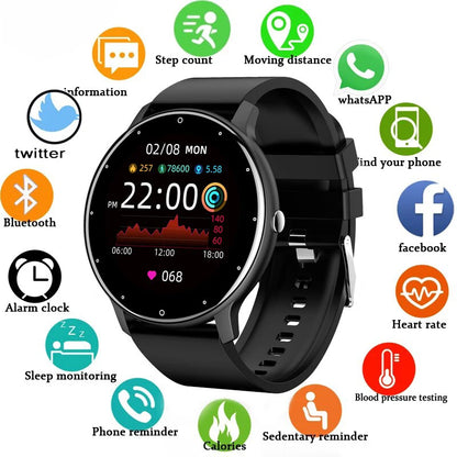 🔥 Smartwatch with All the Features – Without the High Price! Touch Screen, Fitness, Waterproof 🔥