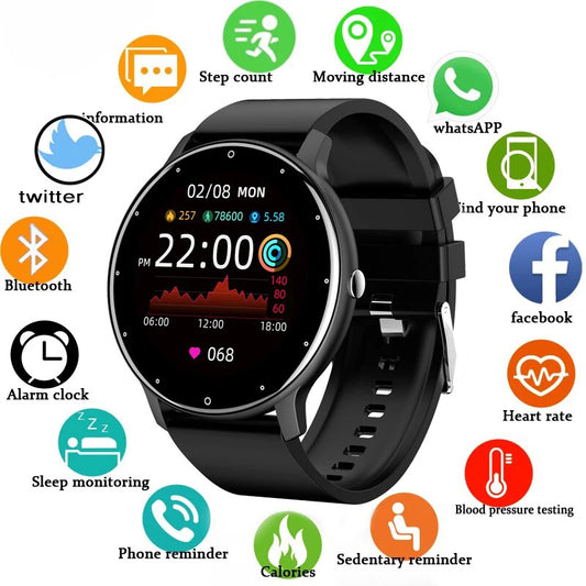 🔥 Smartwatch with All the Features – Without the High Price! Touch Screen, Fitness, Waterproof 🔥