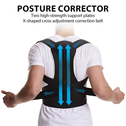 Back posture corrector, to maintain a straight back
