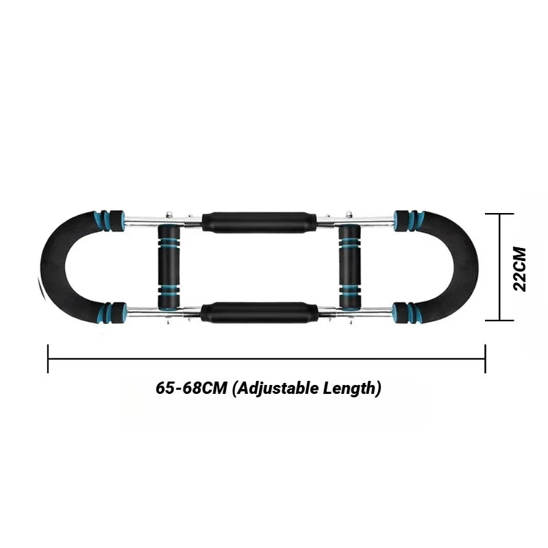 Adjustable U-shaped fitness bar 💪