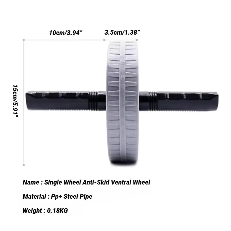 Abdominal muscle strengthening wheel