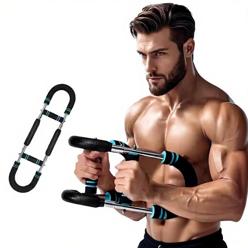 Adjustable U-shaped fitness bar